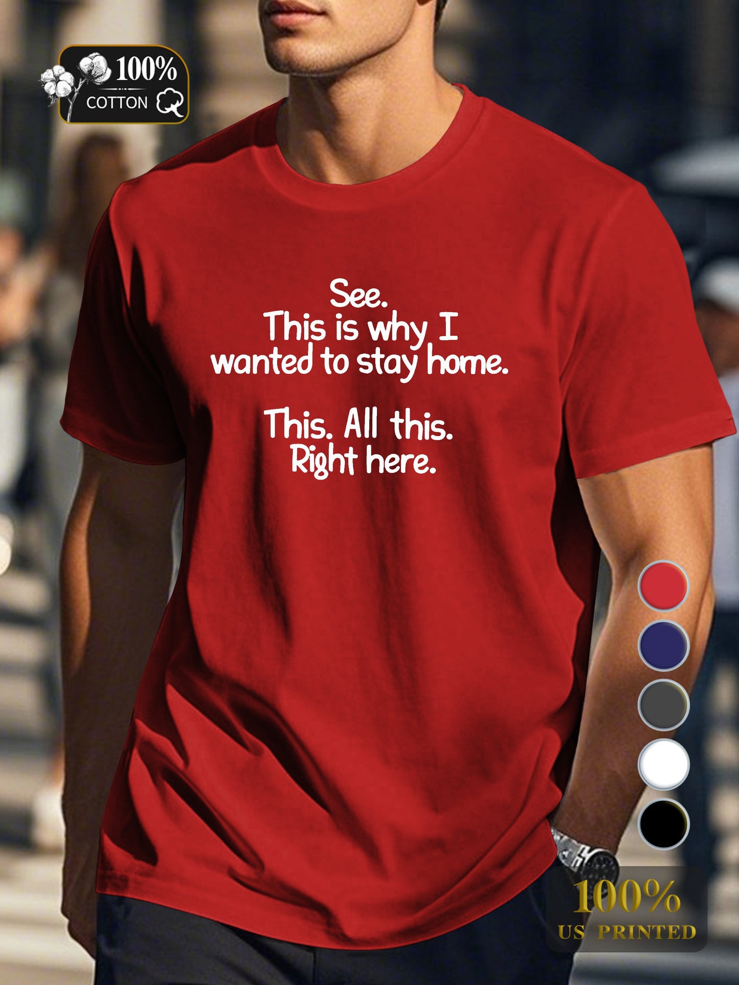 graphic Men's pure cotton Tshirt Comfort Fit