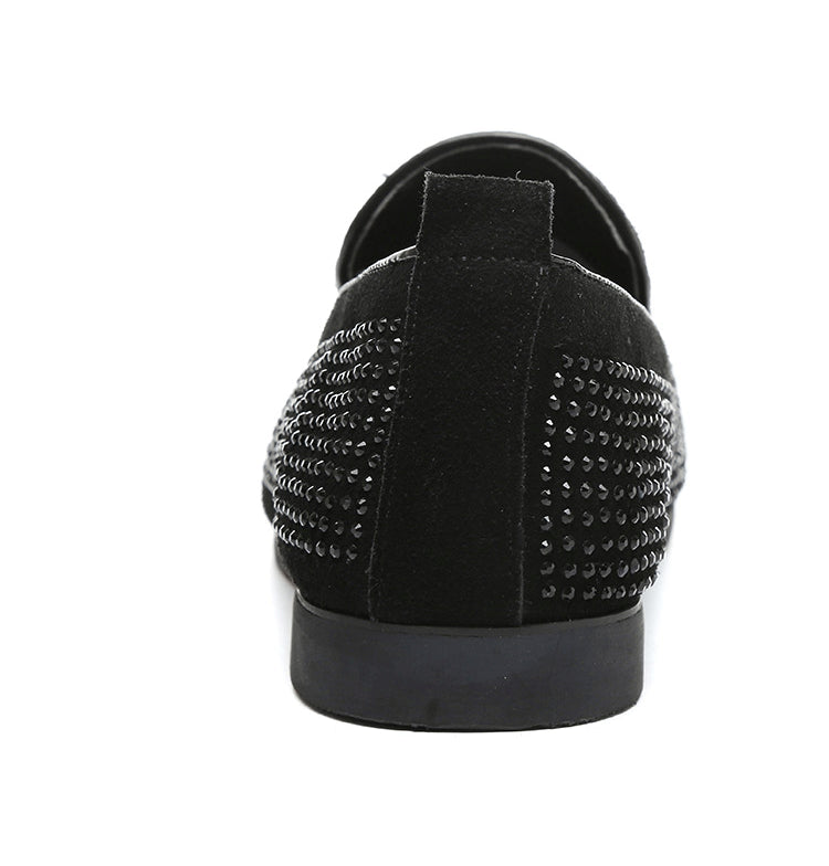 Men's Monster Rhinestone Loafers