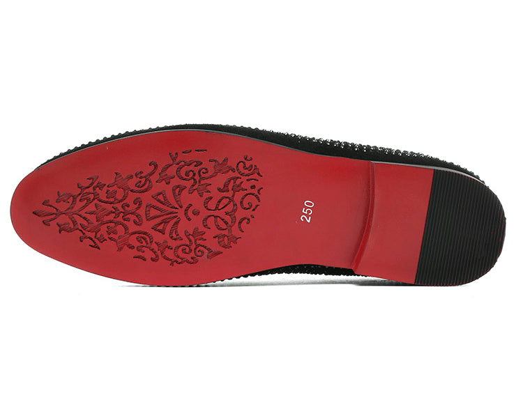 Men's Monster Rhinestone Loafers