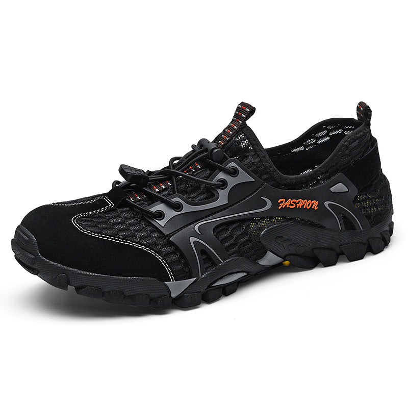 Men's Breathable Mesh Casual Light Outdoor Hiking Shoes