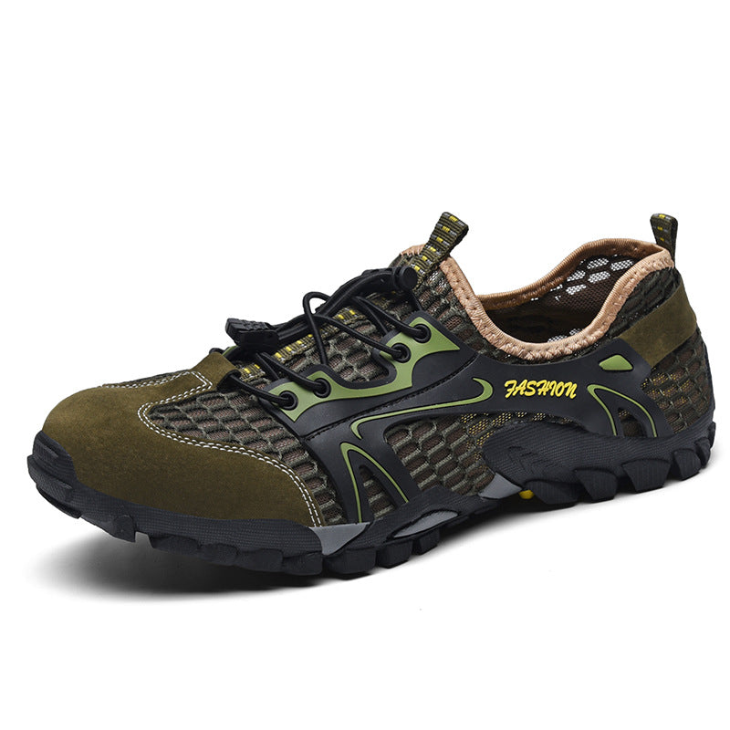 Men's Breathable Mesh Casual Light Outdoor Hiking Shoes
