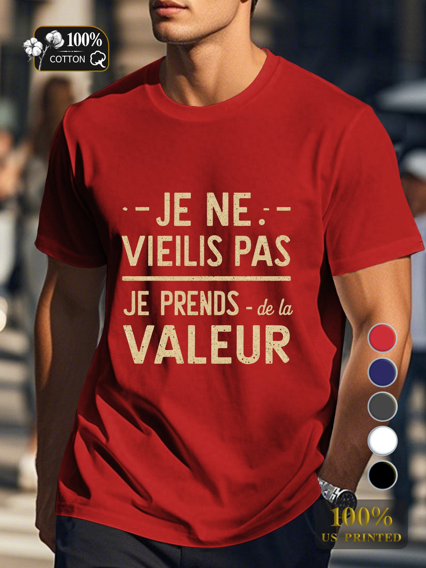 graphic Men's pure cotton Tshirt Comfort Fit