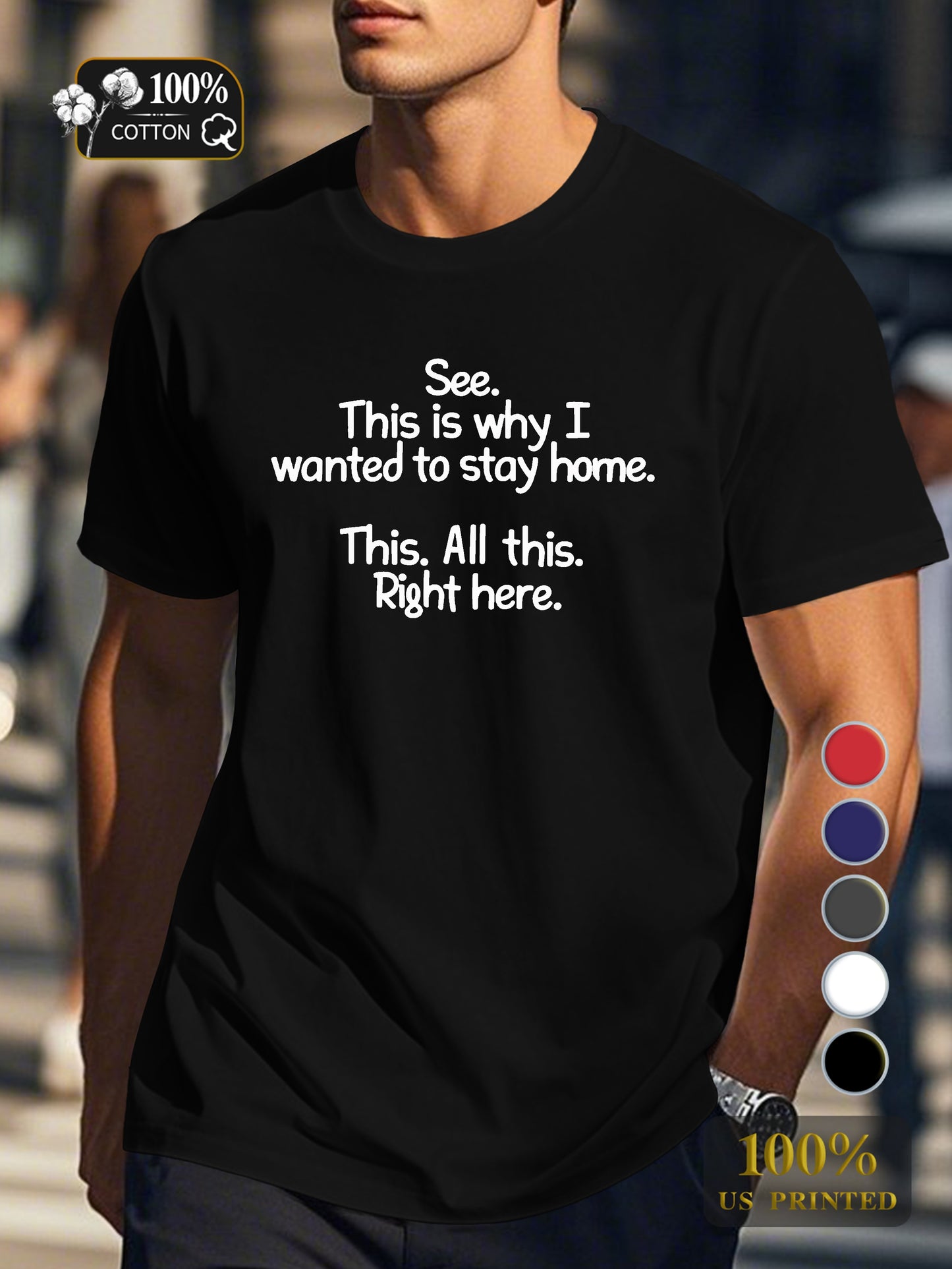 graphic Men's pure cotton Tshirt Comfort Fit