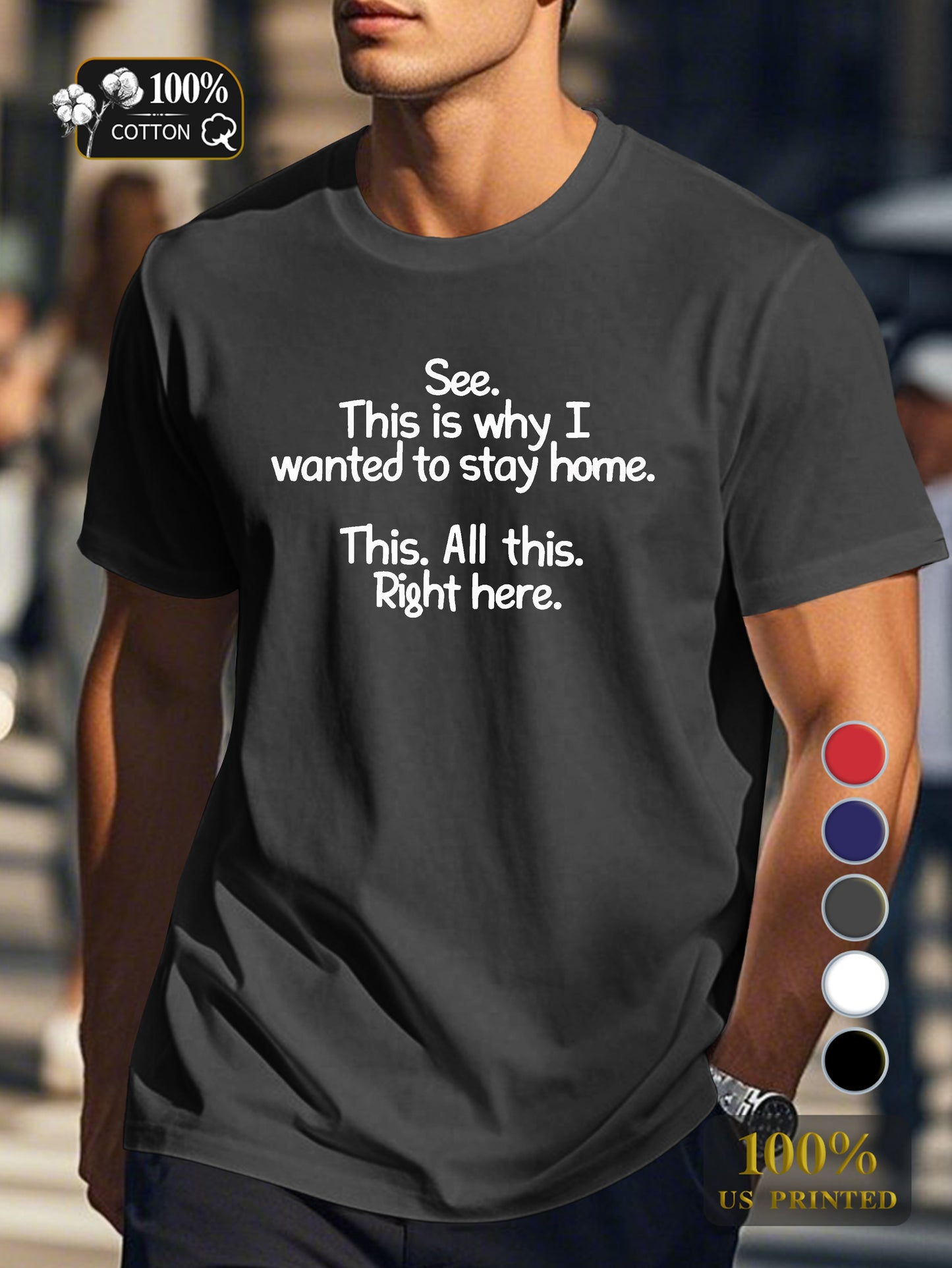 graphic Men's pure cotton Tshirt Comfort Fit