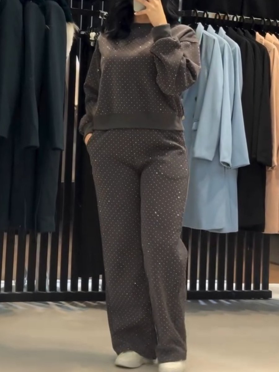 Best Quality Sequins Fashion Two-piece Set