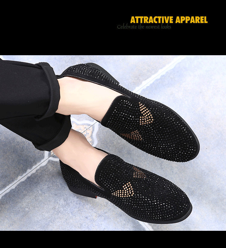 Men's Monster Rhinestone Loafers