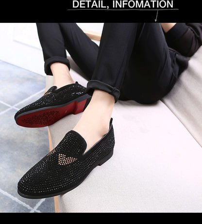 Men's Monster Rhinestone Loafers