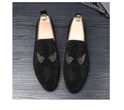 Men's Monster Rhinestone Loafers