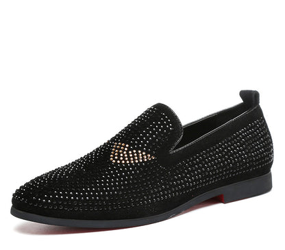 Men's Monster Rhinestone Loafers