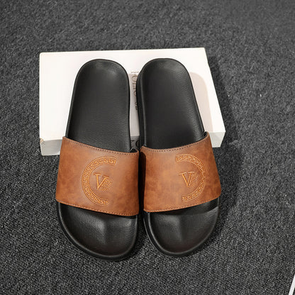 New Non-slip Light Luxury Embroidered Slippers