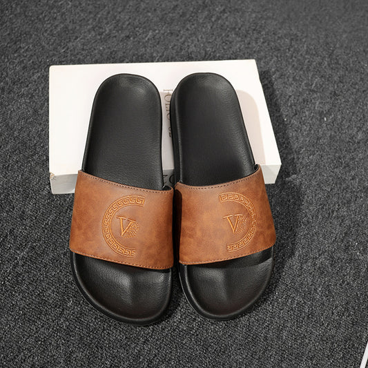 New Non-slip Light Luxury Embroidered Slippers