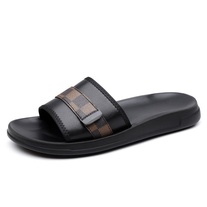 New Fashion Plaid Beach Shoes