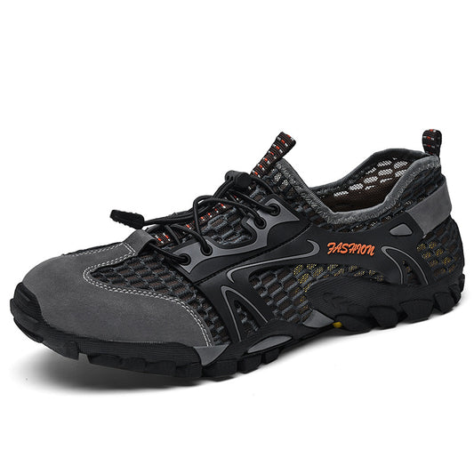 Men's Breathable Mesh Casual Light Outdoor Hiking Shoes