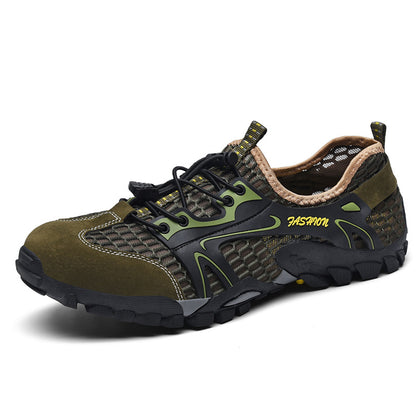 Men's Breathable Mesh Casual Light Outdoor Hiking Shoes