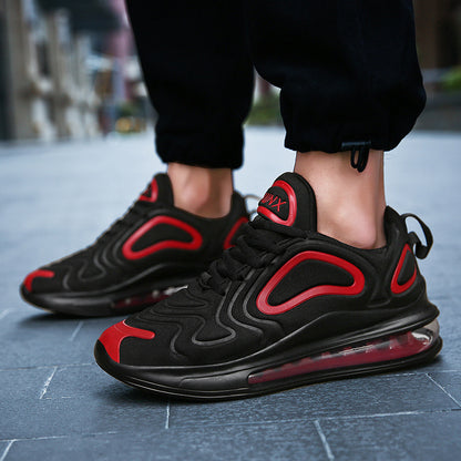 Large Air Cushioned Low-top Running Shoes