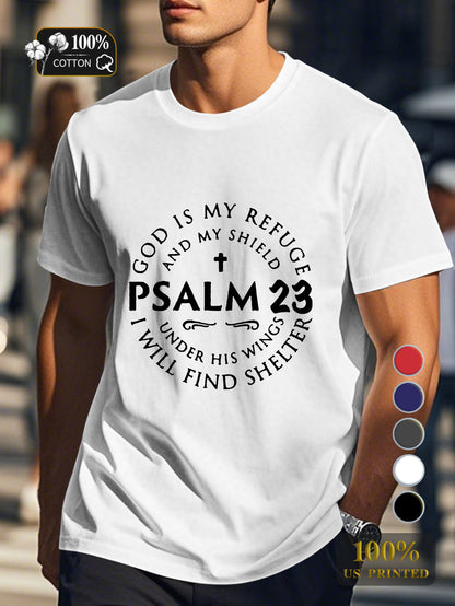 god Men's pure cotton Tshirt Comfort Fit
