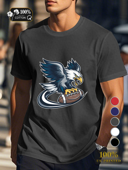 A captivating dark illustration Men's pure cotton Tshirt Comfort Fit