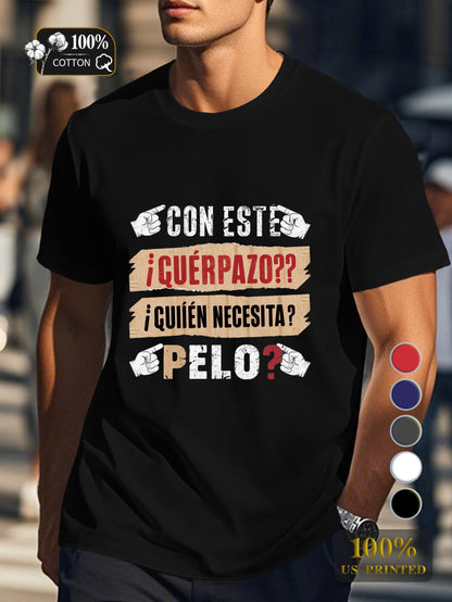 Creative typography design Men's pure cotton Tshirt Comfort Fit