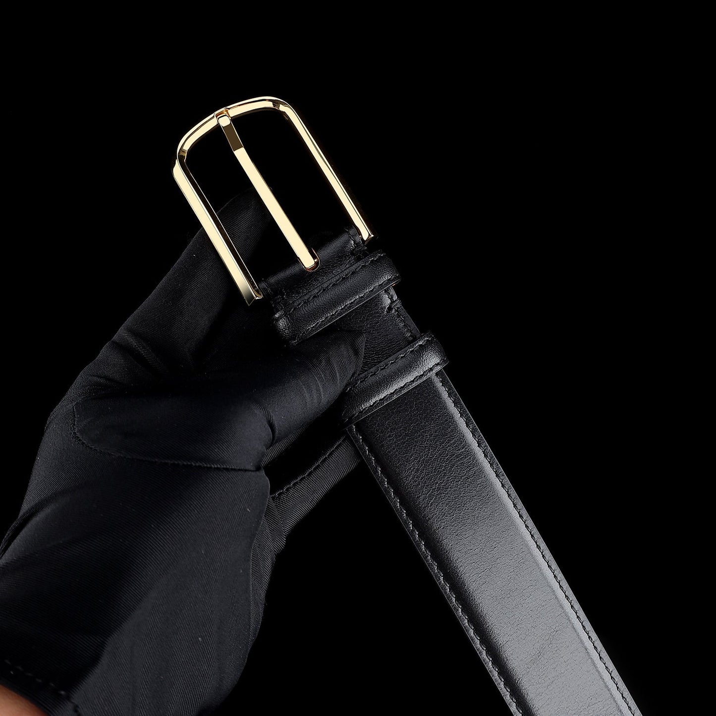 BELTLEY Classic Calfskin Leather Dress Belt – 1.38 Inches