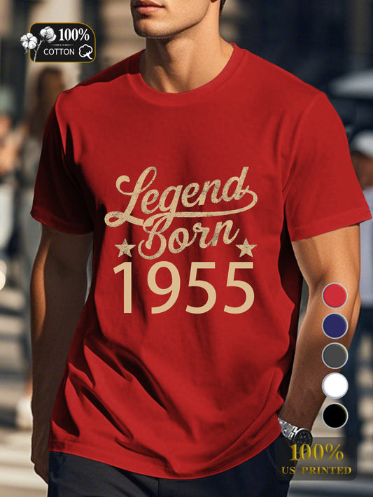 years Men's pure cotton Tshirt Comfort Fit