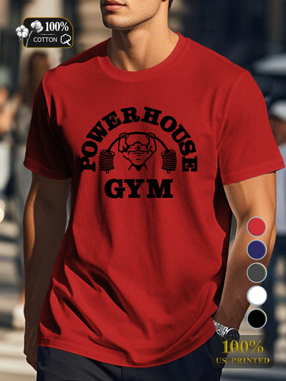 retro trend Men's pure cotton Tshirt Comfort Fit