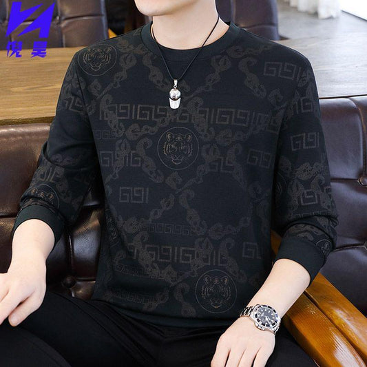 Light luxury casual fashion men's sweatshirt