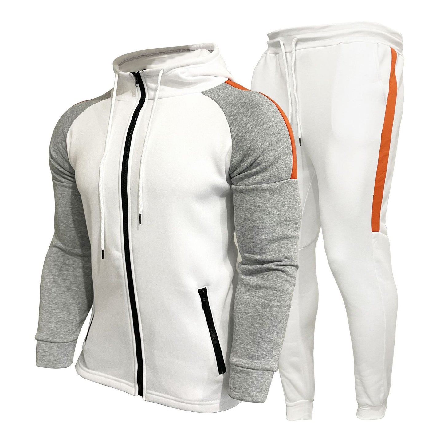 New Cardigan Hoodie Men's Casual Sports Suit