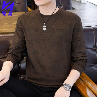 Light luxury casual fashion men's sweatshirt