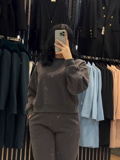 Best Quality Sequins Fashion Two-piece Set